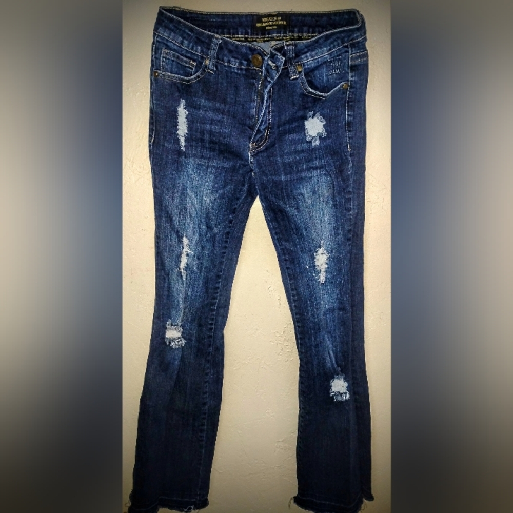NWOT Versace 19-69 Milano Italia Blue Boot Cut Jeans
